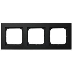 Ramka potrójna OSPEL Sonata R-3R/33 czarny