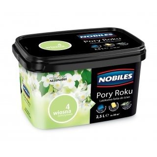 Farba Nobiles mat lateksowa Pory Roku wiosna koniczynowa 2,5L