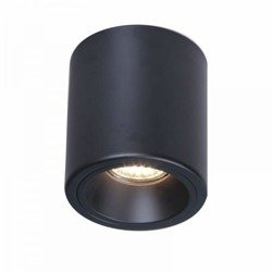 Oprawa sufitowa OZZO INEZ 1S ROUND czarna