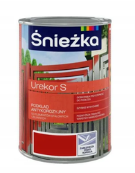Podkład Antykorozyjny ŚNIEŻKA UREKOR S czerwony 0,2L