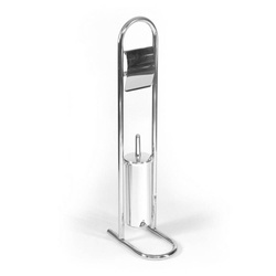 Stojak na papier toaletowy i szczotkę WC AWD Interior 80cm