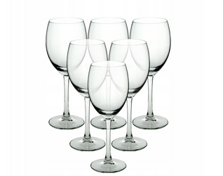 Komplet kieliszków do wina białego Altom Design DIAMOND 6x250ml