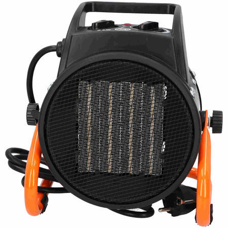 Nagrzewnica elektryczna okrągła z termostatem i wentylatorem Tresnar 7111 2kW