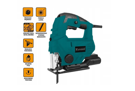 Wyrzynarka VANDER VWD767 sieciowa elektryczna 800W z regulacją laser