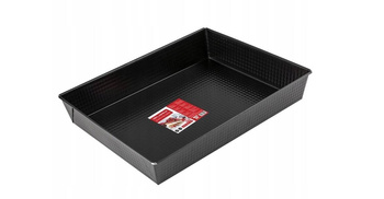 Blacha do pieczenia FLORINA czarna 36x25x6cm