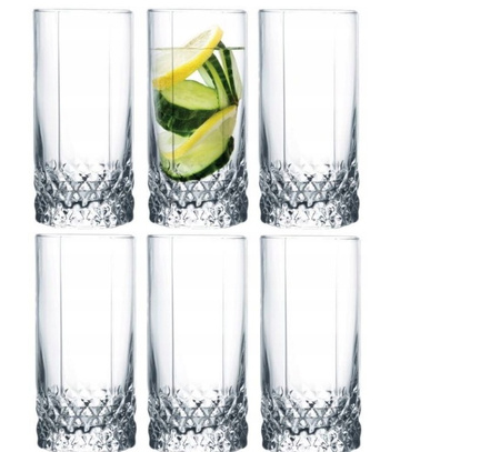 Komplet szklanek DOMOTTI DIAMOND DELIGHT 310ml szt.