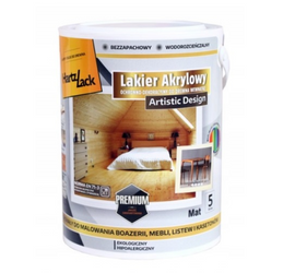 Lakier do drewna akryl mat HARTZ LACK Artistic Design 0,75L
