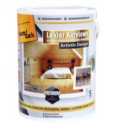 Lakier do drewna akryl połysk HARTZ LACK Artistic Design 0,2L
