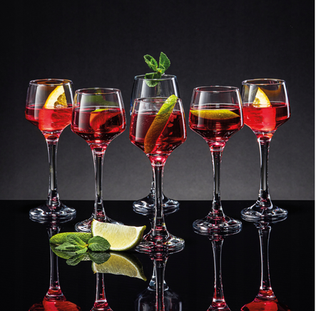 Kieliszki do likieru AMBITION 80ml. 6szt.