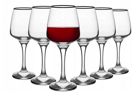 Komplet kieliszków do wina FLORINA Sevilla 400ml 6szt.