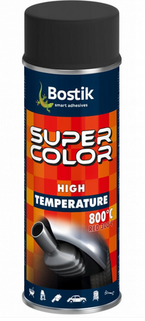 Farba wysokotemperaturowa BOSTIK czarna 0,4L