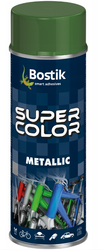 Lakier akrylowa BOSTIK Super Color  Metalic zielony 0,4L