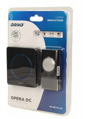 Dzwonek bezprzewodowy ORNO COPERA DC OR-DB-YK-118