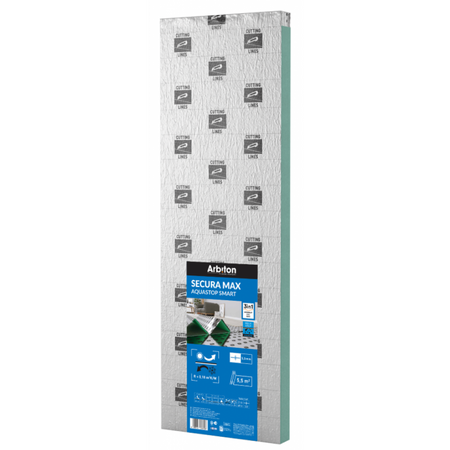 Podkład pod panele Secura Max Aquastop Smart 5mm 5,5m2