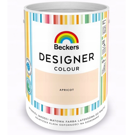 Farba BECKERS DESIGNER COLOUR Apricot 5L