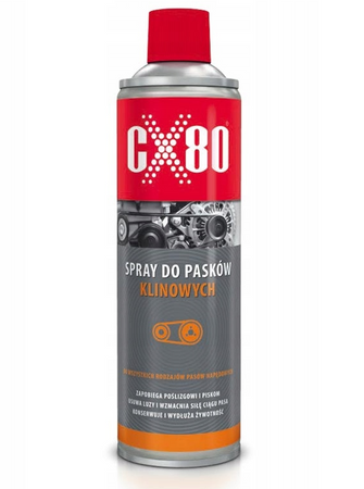Spray do pasów klinowych CX-80 0,5L