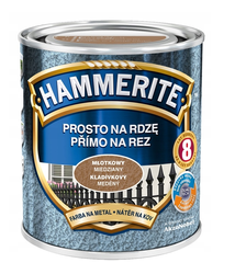 Farba HAMMERITE Prosto na rdzę miedziany młotkowy 0,25 L