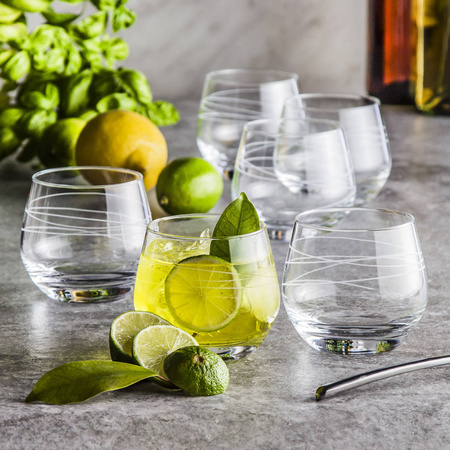 Komplet szklanek ZWIEGER Spiral 6 szt. 350 ml