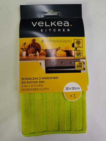 Ściereczka z mikrofibry do kuchni VELKEA 30x30cm