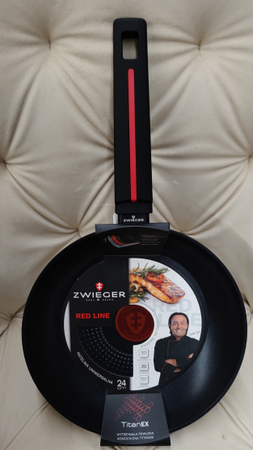 Patelnia tradycyjna ZWIEGER RED LINE 24cm
