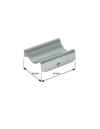 Łącznik wzdłużny Koelner do profilu CD 60x95mm