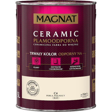 Farba MAGNAT CERAMIC Perła Północy 2,5L