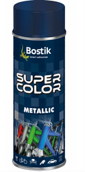 Lakier akrylowa BOSTIK Super Color  Metalic niebieski 0,4L