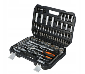 Zestaw kluczy nasadowych w walizce FASTER TOOLS 8825 94części