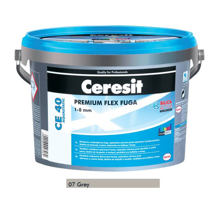 Fuga elastyczna CERESIT CE40 szara spoina 2KG