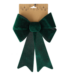 Kokarda Bożonarodzeniowa 23x38cm zielona