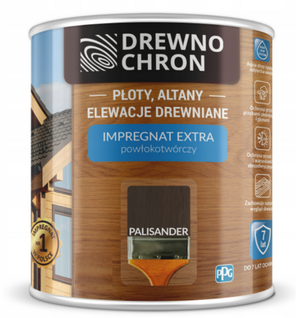 Impregnat Extra Powłokotwórczy DREWNOCHRON Palisander 4.5L