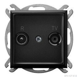 Gniazdo antenowe podwójne OSPEL ARIA typ F