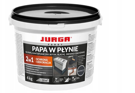 Papa w płynie JURGA 4kg antracyt