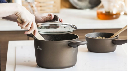 Rondel z pokrywką VALDINOX Aurum 6L 24cm