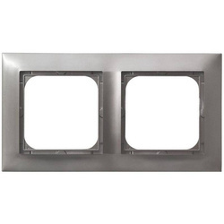 Ramka podwójna OSPEL Impresja R-2Y/23 tytan