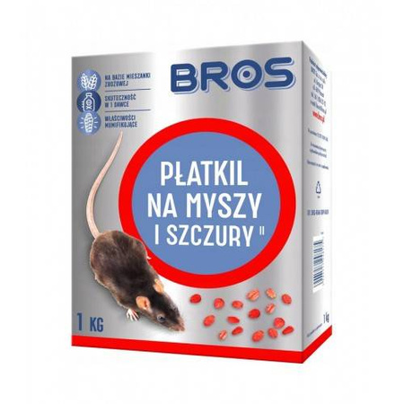 Płatki na myszy i szczury BROS 1kg