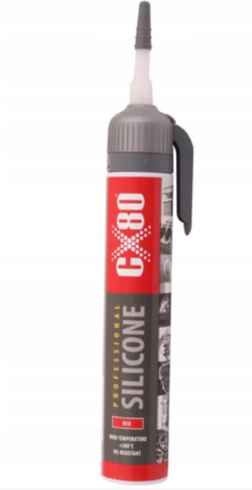 Silikon Premium CX-80 czarny lub czerwony 210ml