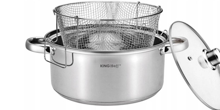 Garnek z sitkiem KINGHOFF KH-1630 5,5L