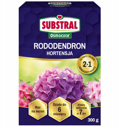 Nawóz do Rododendronów Hortensji SUBSTRAL OSMOCOTE2w1 300g