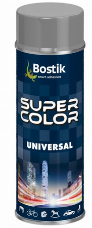 Lakier uniwersalny BOSTIK SUPER COLOR aluminium 0,4L