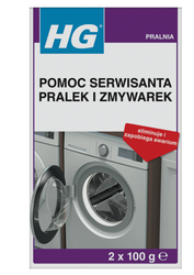 Środek do czyszczenia pralek i zmywarek,zapobiega awariom HG 2x100g