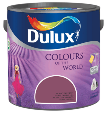 Farba Dulux Kolory Świata Fiołek Alpejski 5L