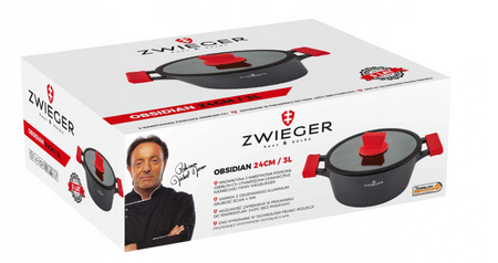 Garnek ZWIEGER OBSIDIAN 24cm