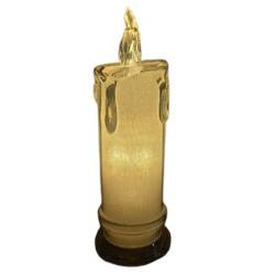 Wkład zniczowy akryl CORTINA LED 18cm