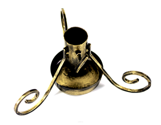 Stojak choinkowy metalowy ze śrubą i misą 868 na drzewko o średnicy do10cm