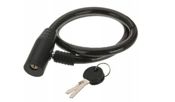 Zabezpieczenie rowerowe linka 65cm