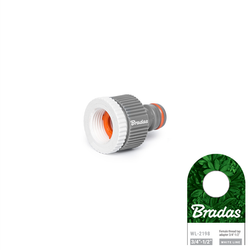 Przyłącze na kran 3/4" / 1/2" BRADAS WL-2198