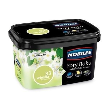Farba Nobiles matowa lateksowa Pory Roku wiosna tatarakowa 5 L