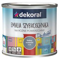 Emalia DEKORAL AKRYLUX dobry materiał 0,5L