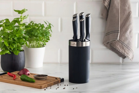 Zestaw 5 noży w bloku ZWIEGER FORTE III 6 elementów